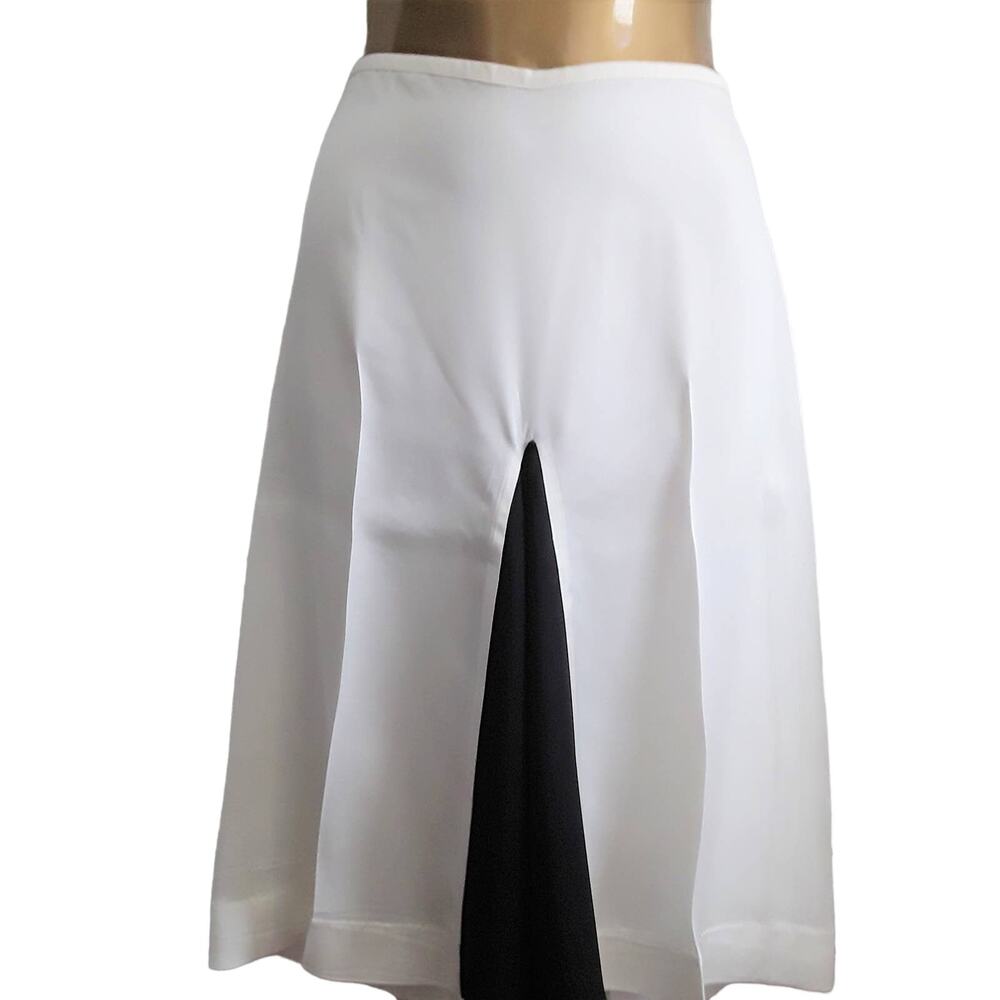 Chanel 2008 K Lagerfeld CC Logo  Silk Dress Shorts 40 (M)